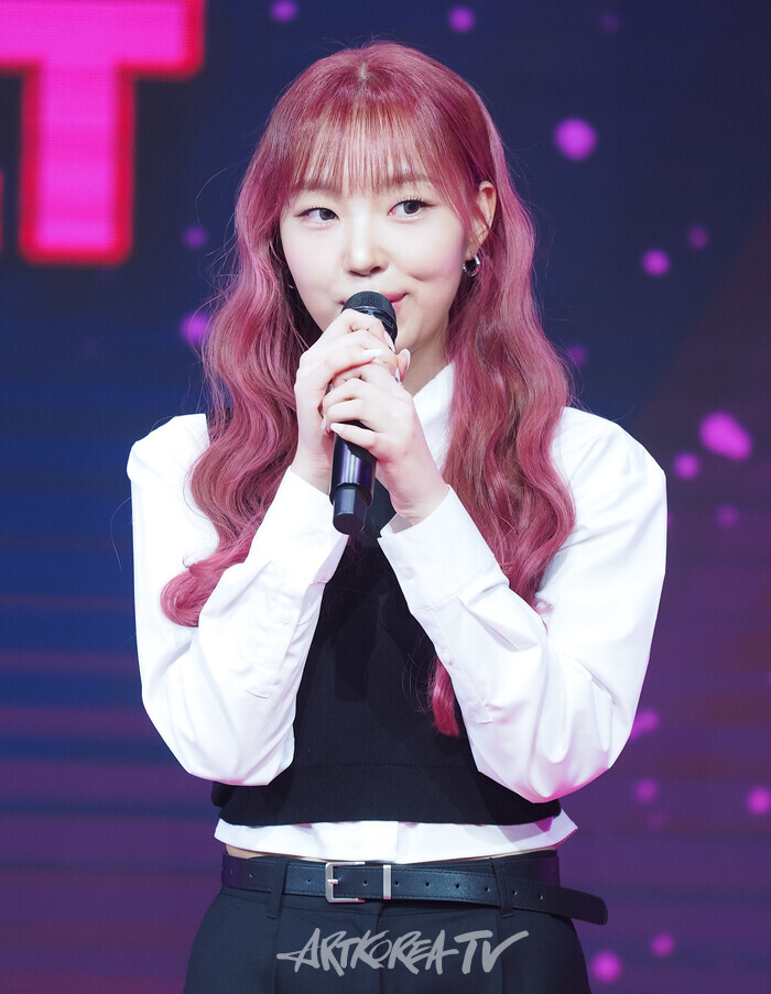 켈트나인(KELT9b) 채린 '언크러셔블'(UNCRUSHABLE) 발매 기념 쇼케이스. 2024.11 22 사진 ⓒ아트코리아방송 이용선 기자​