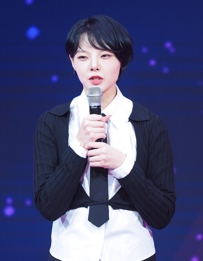 켈트나인(KELT9b) 해서 '언크러셔블'(UNCRUSHABLE) 발매 기념 쇼케이스. 2024.11 22 사진 ⓒ아트코리아방송 이용선 기자​