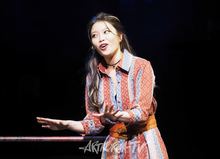 뮤지컬 '틱틱붐' 프레스콜 (수잔 역 김수하) 2024.11.20 사진 ⓒ아트코리아방송 이용선 기자​