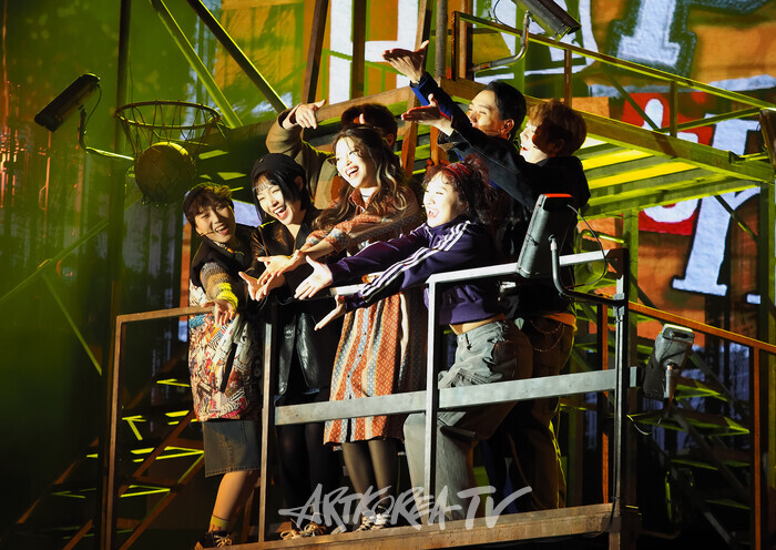 뮤지컬 '틱틱붐' 프레스콜 (존 역 장지후, 수잔 역 김수하, 마이클 역 김대웅) 2024.11.20 사진 ⓒ아트코리아방송 이용선 기자​