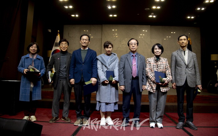 2024 (사)한국서화작가협회 정기총회 및 송년회-초대작가증서 수여식