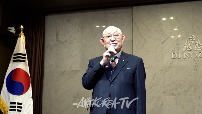 2024 (사)한국서화작가협회 정기총회 및 송년회-강사현 총재 격려사