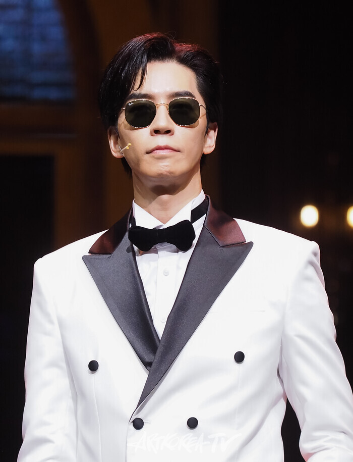 뮤지컬 '스윙 데이즈_암호명 A' 프레스콜(신성록). 2024.11.26 사진 ⓒ아트코리아방송 이용선 기자​