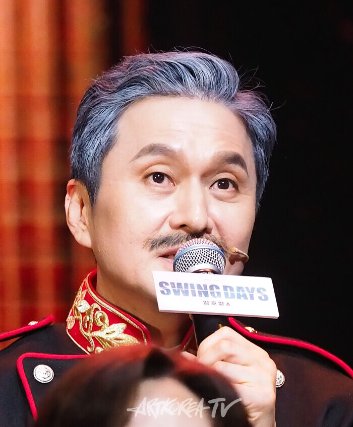 뮤지컬 '스윙 데이즈_암호명 A' 프레스콜(장현성). 2024.11.26 사진 ⓒ아트코리아방송 이용선 기자​