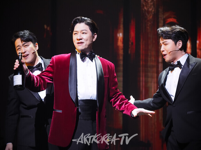 뮤지컬 '스윙 데이즈_암호명 A' 프레스콜. 2024.11.26 사진 ⓒ아트코리아방송 이용선 기자​