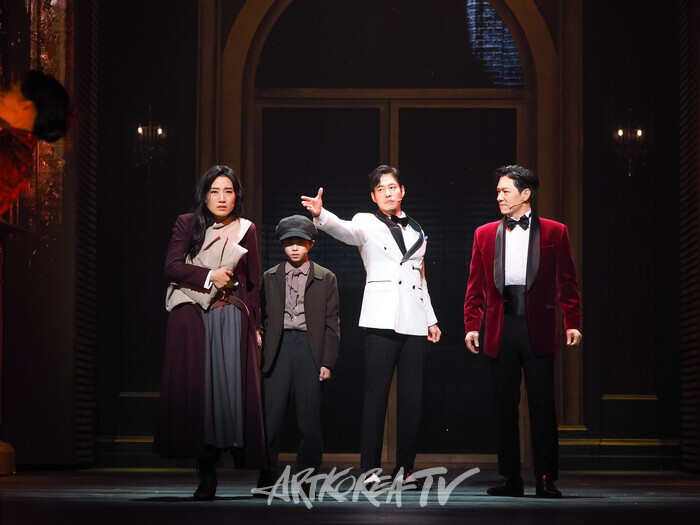 뮤지컬 '스윙 데이즈_암호명 A' 프레스콜. 2024.11.26 사진 ⓒ아트코리아방송 이용선 기자​