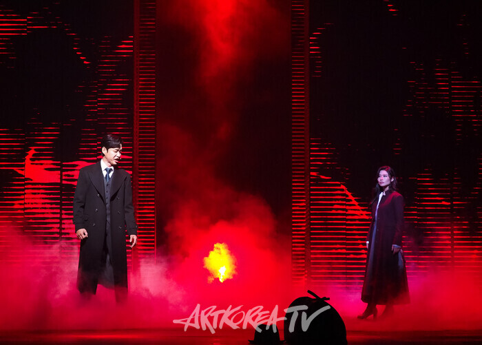 뮤지컬 '스윙 데이즈_암호명 A' 프레스콜. 2024.11.26 사진 ⓒ아트코리아방송 이용선 기자​