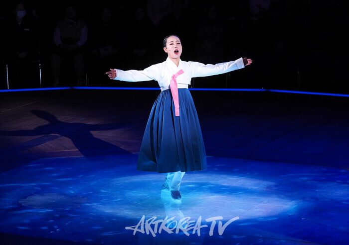 '마당놀이 모듬전' 전막 시연(심청 역 민은경). 2024.11.28 사진 ⓒ아트코리아방송 이용선 기자​