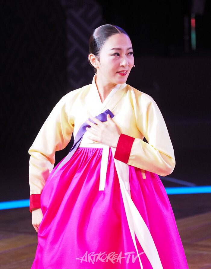 '마당놀이 모듬전' 전막 시연(춘향 역 이소연). 2024.11.28 사진 ⓒ아트코리아방송 이용선 기자​