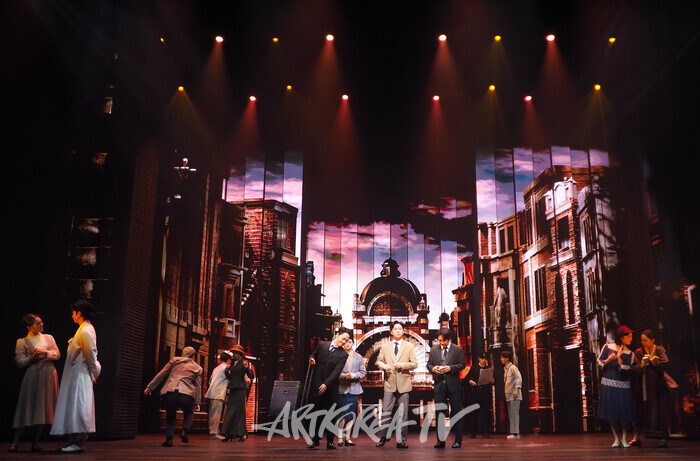 뮤지컬 '스윙 데이즈_암호명 A' 프레스콜. 2024.11.26 사진 ⓒ아트코리아방송 이용선 기자​