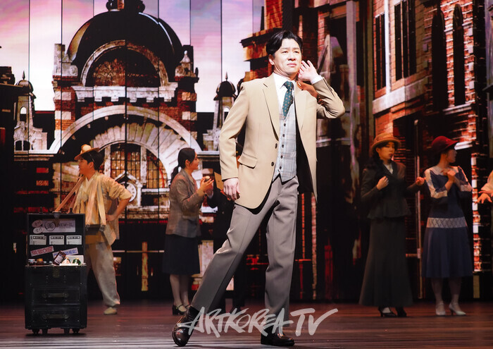 뮤지컬 '스윙 데이즈_암호명 A' 프레스콜. 2024.11.26 사진 ⓒ아트코리아방송 이용선 기자​