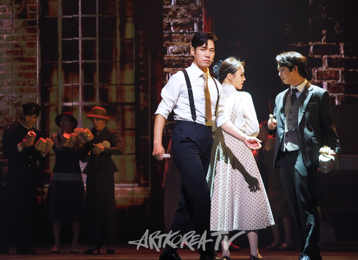 뮤지컬 '스윙 데이즈_암호명 A' 프레스콜. 2024.11.26 사진 ⓒ아트코리아방송 이용선 기자​