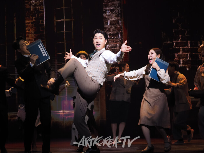 뮤지컬 '스윙 데이즈_암호명 A' 프레스콜. 2024.11.26 사진 ⓒ아트코리아방송 이용선 기자​