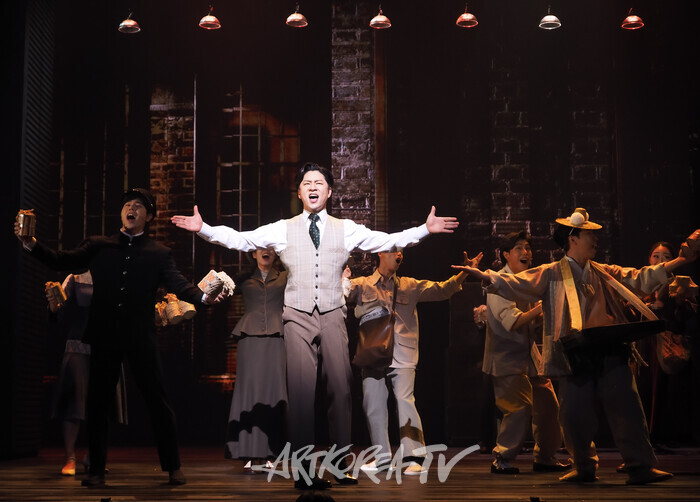 뮤지컬 '스윙 데이즈_암호명 A' 프레스콜. 2024.11.26 사진 ⓒ아트코리아방송 이용선 기자​