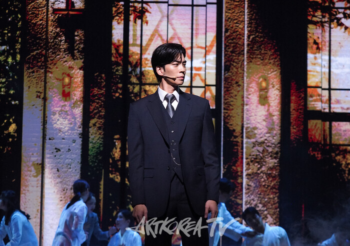 뮤지컬 '스윙 데이즈_암호명 A' 프레스콜. 2024.11.26 사진 ⓒ아트코리아방송 이용선 기자​