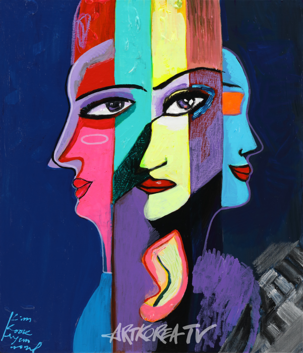 김국현 부의 스펙트럼 53.0x45.5cm 2024