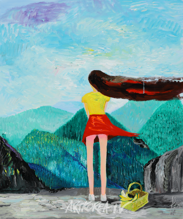 김국현 욕망의 풍경 (A landscape of desire) 72.7x60.6cm 2024