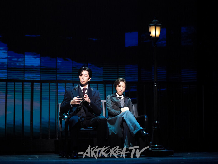 뮤지컬 '스윙 데이즈_암호명 A' 프레스콜. 2024.11.26 사진 ⓒ아트코리아방송 이용선 기자​