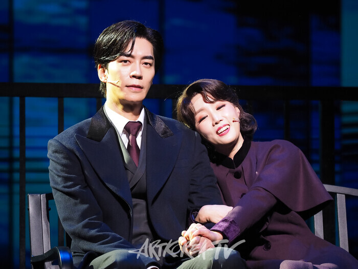 뮤지컬 '스윙 데이즈_암호명 A' 프레스콜. 2024.11.26 사진 ⓒ아트코리아방송 이용선 기자​