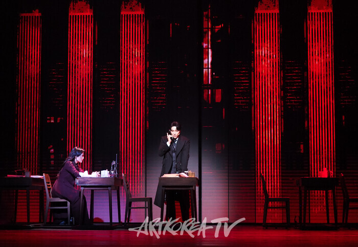 뮤지컬 '스윙 데이즈_암호명 A' 프레스콜. 2024.11.26 사진 ⓒ아트코리아방송 이용선 기자​