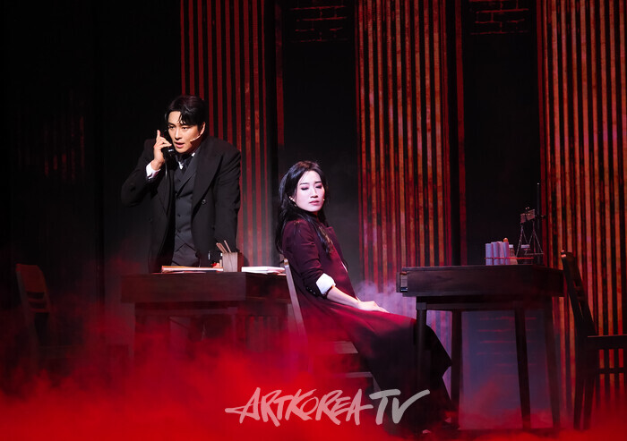 뮤지컬 '스윙 데이즈_암호명 A' 프레스콜. 2024.11.26 사진 ⓒ아트코리아방송 이용선 기자​