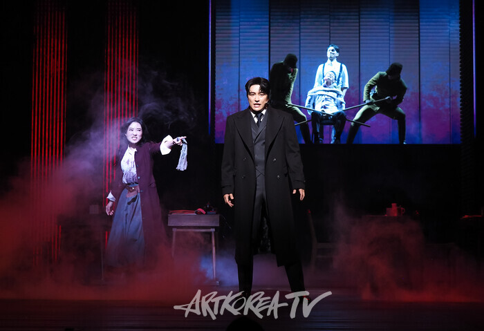 뮤지컬 '스윙 데이즈_암호명 A' 프레스콜. 2024.11.26 사진 ⓒ아트코리아방송 이용선 기자​