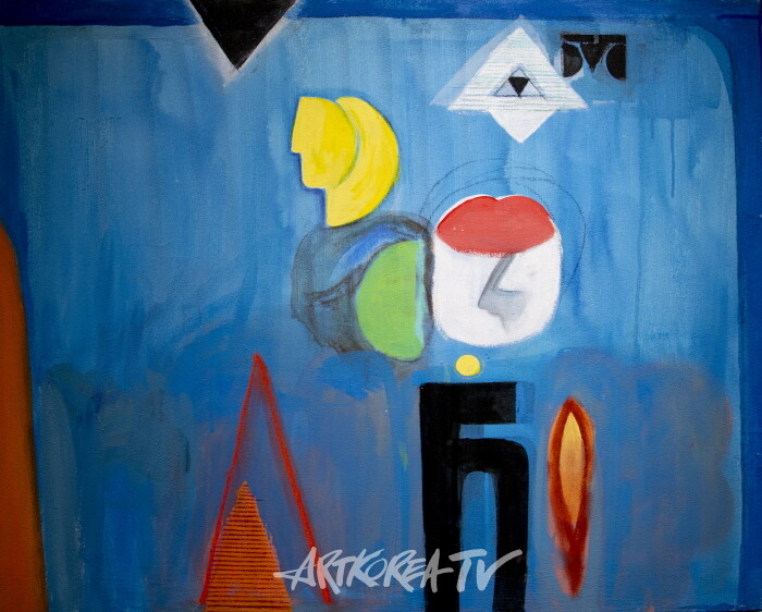 사랑의 꿈 90.7-73cm Mixed Media on Canvas, 2024