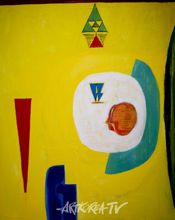 우리가 바라보는 것 872.8-91cm Mixed Media on Canvas, 2024