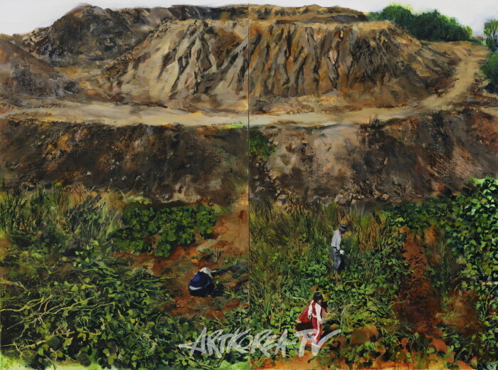 이문주_행신동 Haengshindong Goyang_acrylic on canvas_193.9x260.6cm_2017