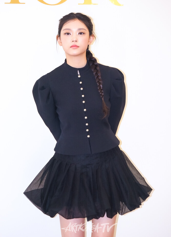 '디올 뷰티 홀리데이 팝업' 행사(뉴진스 해린) 2024.12.06 사진 ⓒ아트코리아방송 이용선 기자​