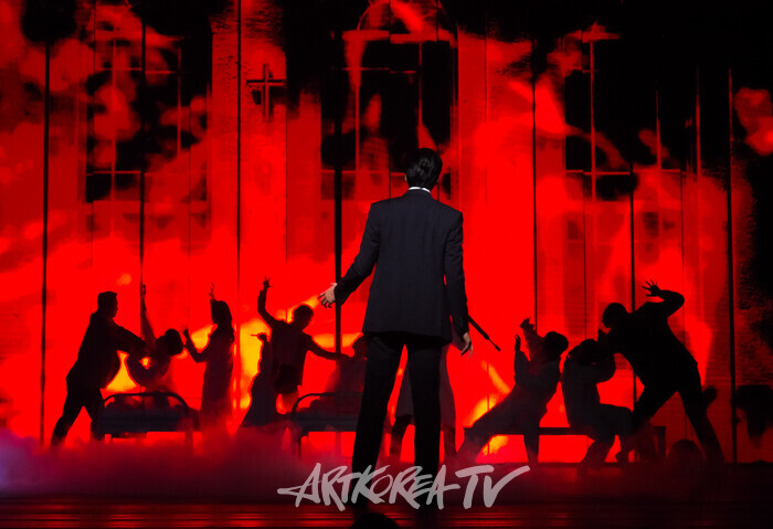 뮤지컬 '스윙 데이즈_암호명 A' 프레스콜. 2024.11.26 사진 ⓒ아트코리아방송 이용선 기자​