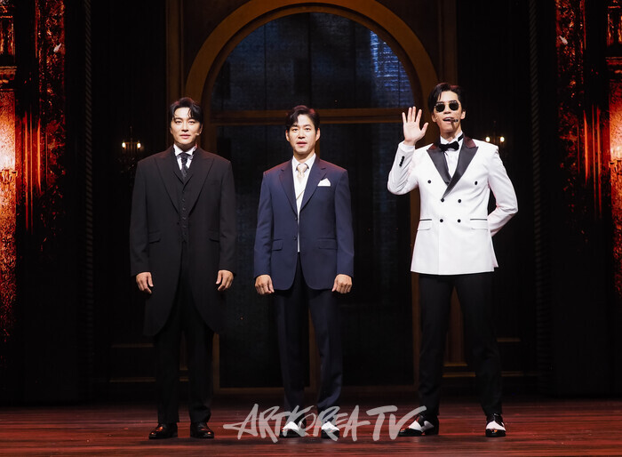 뮤지컬 '스윙 데이즈_암호명 A' 프레스콜. 2024.11.26 사진 ⓒ아트코리아방송 이용선 기자​