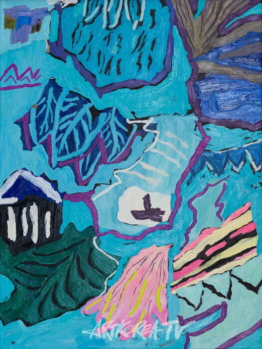 Timeless-그대의 세계, Oil on canvas, 80×65㎝, 2024 