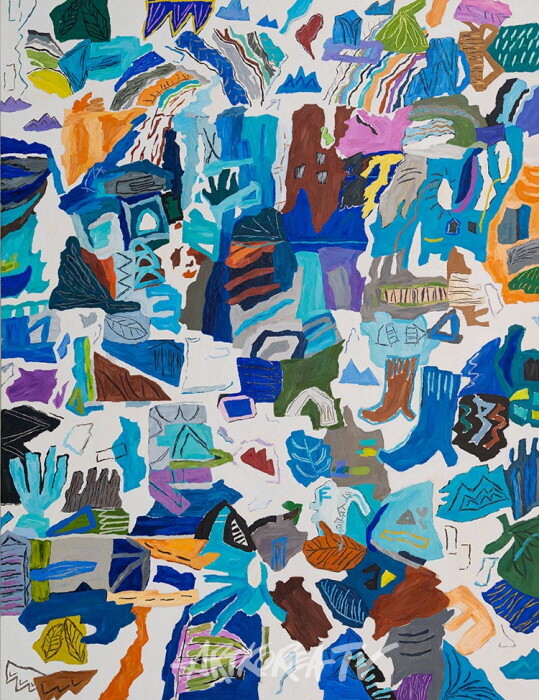 겨울, Acrylic on canvas, 145.5x112cm, 2024