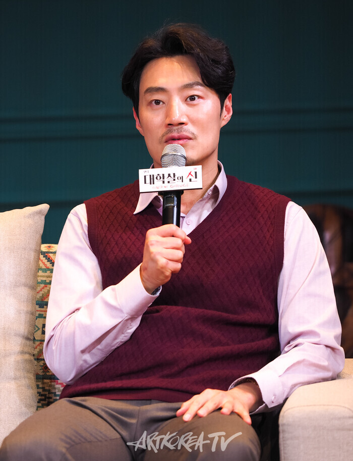 연극 '대학살의 신' 프레스콜(이희준) 2024.12.10 사진 ⓒ아트코리아방송 이용선 기자​