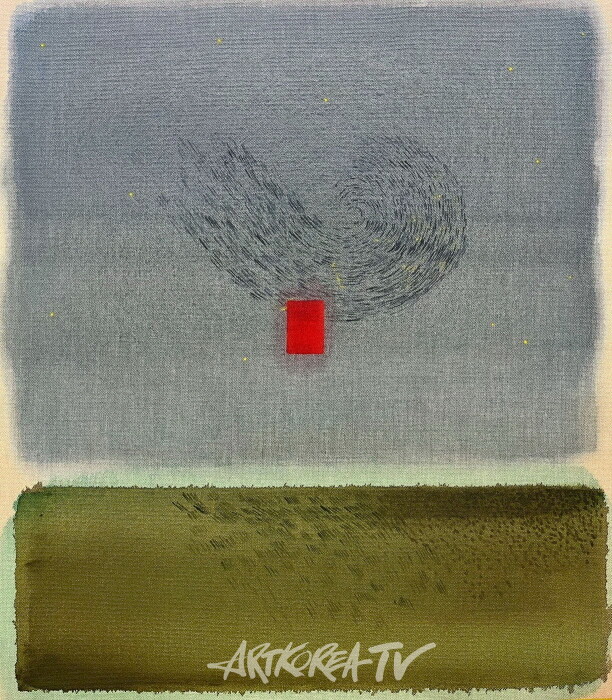 라현희, 한없이 꿈을 꾸었네, 53.0×45.5cm, Acrylic on canvas, 2024