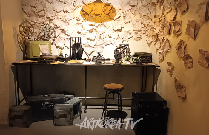 '시네마천국 이머시브 특별전-투.토토' 2024.12.19 사진 ⓒ아트코리아방송 이용선 기자