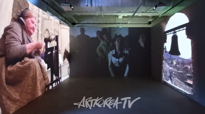 '시네마천국 이머시브 특별전-투.토토' 2024.12.19 사진 ⓒ아트코리아방송 이용선 기자