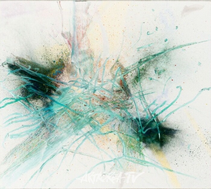 틸로 하인츠만OT, 2024캔버스에 오일, 안료 및 유리, 아크릴 유리 커버83 × 93 × 8.5cm | 32 11/16 × 36 5/8 × 3 3/8인치