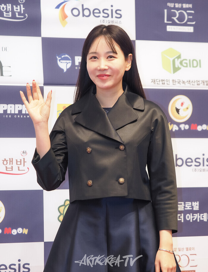 제13회 대한민국을 빛낸 10인 시상식(장새별 아나운서) 2024.12.23 사진 ⓒ아트코리아방송 이용선 기자