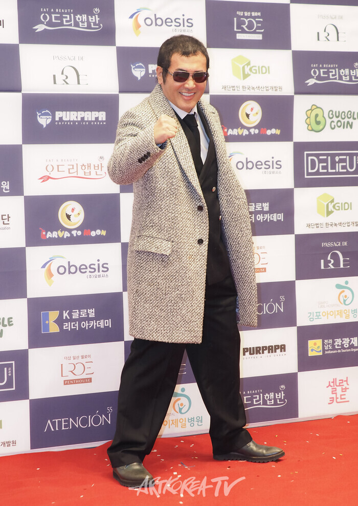 제13회 대한민국을 빛낸 10인 시상식(김보성) 2024.12.23 사진 ⓒ아트코리아방송 이용선 기자