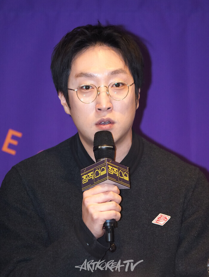 '제17회 공연예술창작산실 올해의신작' 1차 기자간담회(이지형연출) 2024.12.26 사진 ⓒ아트코리아방송 이용선 기자