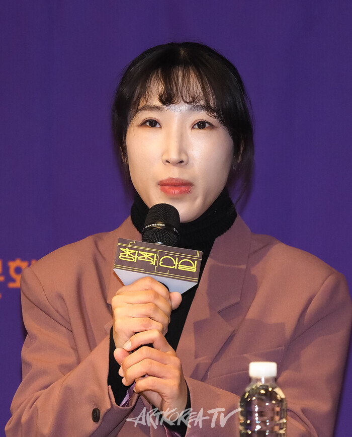 '제17회 공연예술창작산실 올해의신작' 1차 기자간담회(백주희 안무가) 2024.12.26 사진 ⓒ아트코리아방송 이용선 기자