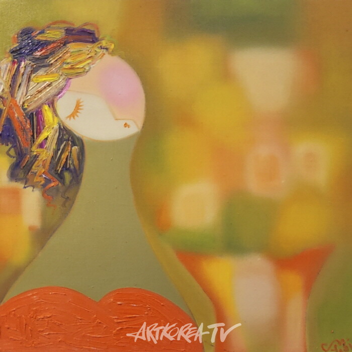 빛날시간을 기다리는 oil on canvas 53-45.5cm 10호