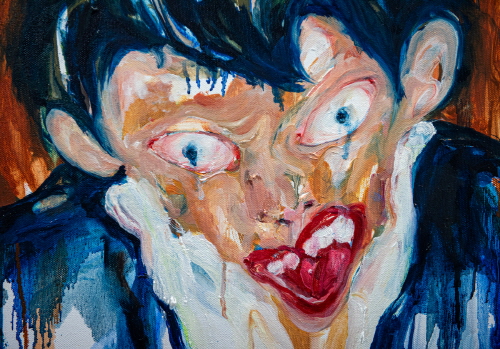 금정훈 作_월 월 월_캔버스에 유채_27.3x34.8cm_2024