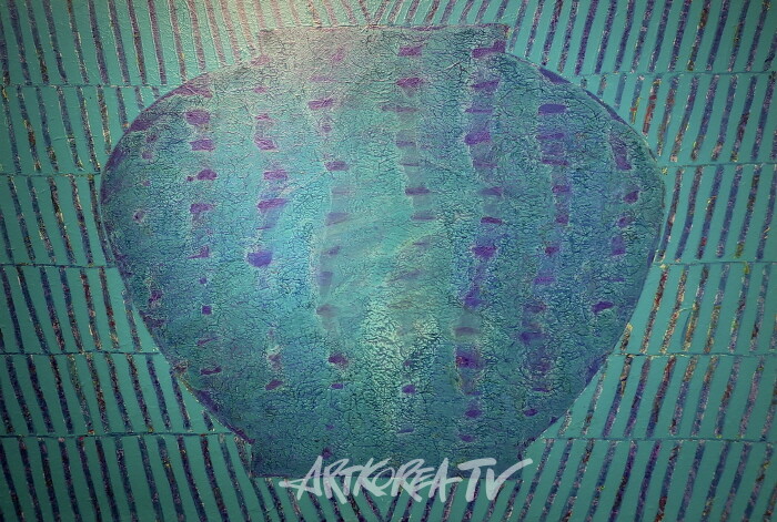 오수연-암각화이미지 116.6-80.3cm