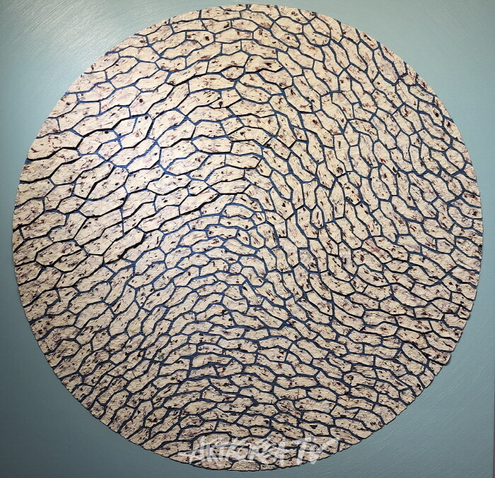 이원태 겹Layer3 Oil on canvas 100-100cm 2021