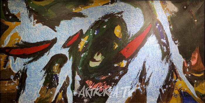 이종승-Chaos-trace 92-84cm 캔버스에 아크릴