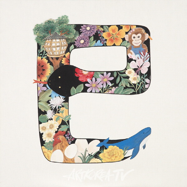 변예은, 날마다 소풍, 50×50cm, 비단에진채, 2025