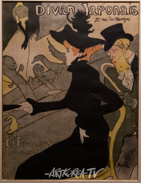 앙리드 툴루즈 로트렉-다방 자포네 1892-1894 석판화 81.3-62cm